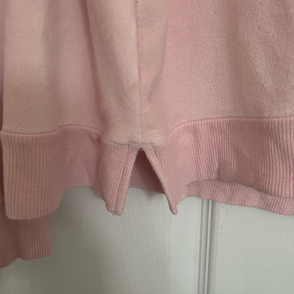 πΈπ€πΈ Baby Pink Ultra Soft Lounge Sweater Size L - Picture 9 of 9